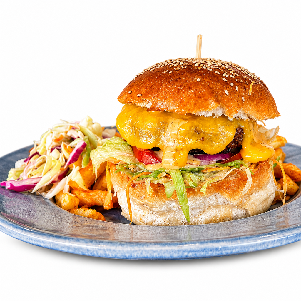 Classic Juicy Beef Burger